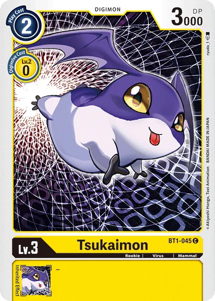 Tsukaimon &mdash; Digimon Card Game card