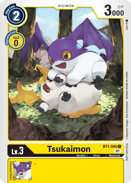 Tsukaimon &mdash; Digimon Card Game card