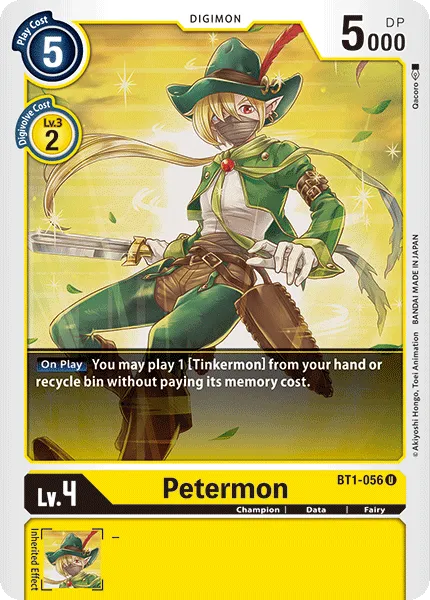 Petermon &mdash; Digimon Card Game card