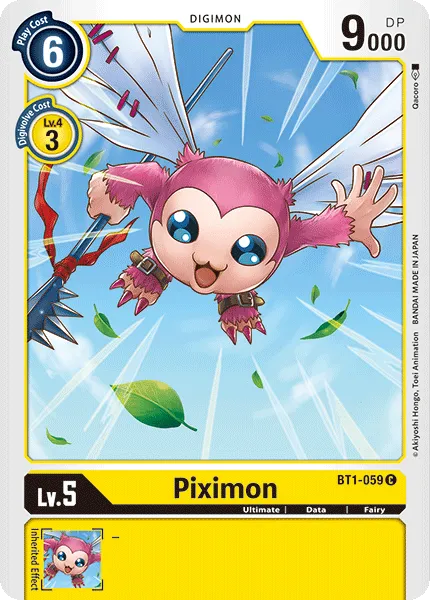 Piximon &mdash; Digimon Card Game card
