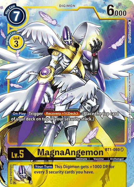 MagnaAngemon &mdash; Digimon Card Game card