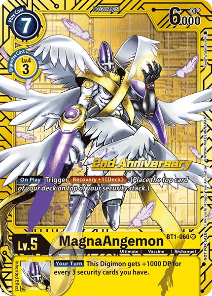 MagnaAngemon &mdash; Digimon Card Game card