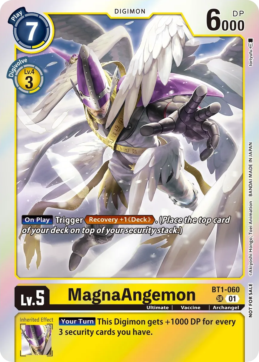 MagnaAngemon &mdash; Digimon Card Game card