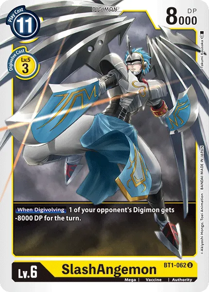 SlashAngemon &mdash; Digimon Card Game card