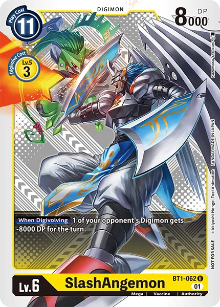 SlashAngemon &mdash; Digimon Card Game card