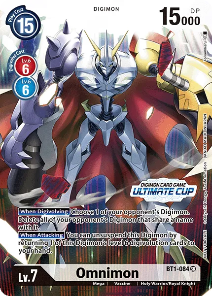 Omnimon &mdash; Digimon Card Game card