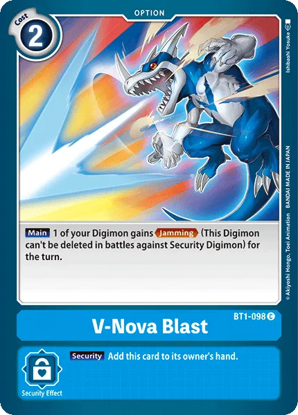 V-Nova Blast &mdash; Digimon Card Game card