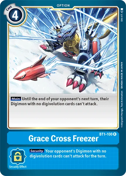 Grace Cross Freezer &mdash; Digimon Card Game card