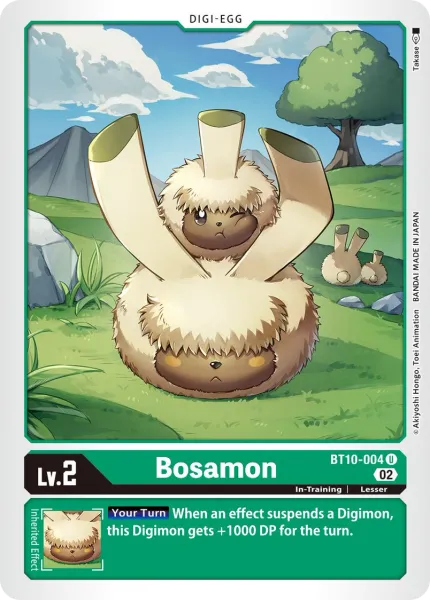 Bosamon &mdash; Digimon Card Game card