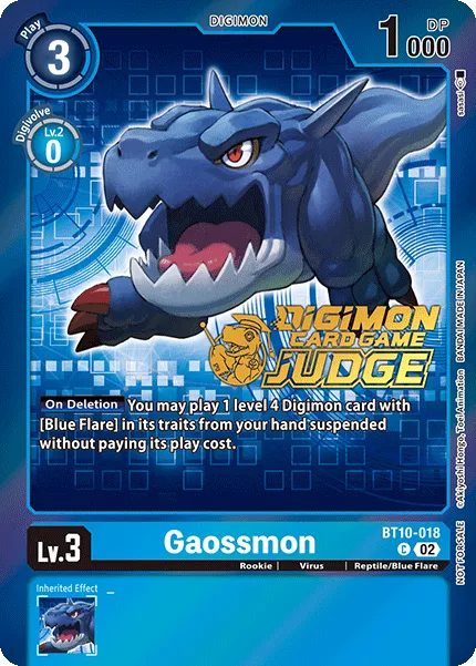 Gaossmon &mdash; Digimon Card Game card