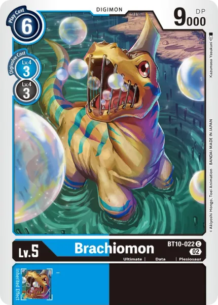 Brachiomon &mdash; Digimon Card Game card