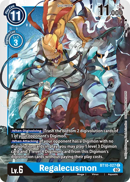 Regalecusmon &mdash; Digimon Card Game card