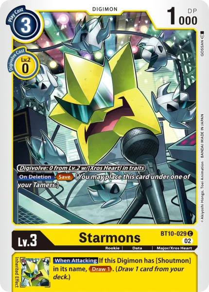 Starmons &mdash; Digimon Card Game card