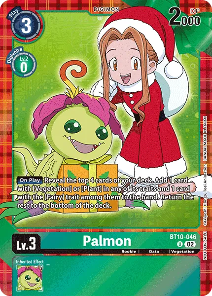 Palmon &mdash; Digimon Card Game card