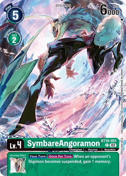 SymbareAngoramon &mdash; Digimon Card Game card