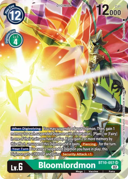 Bloomlordmon &mdash; Digimon Card Game card