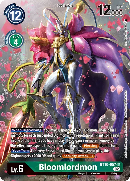 Bloomlordmon &mdash; Digimon Card Game card
