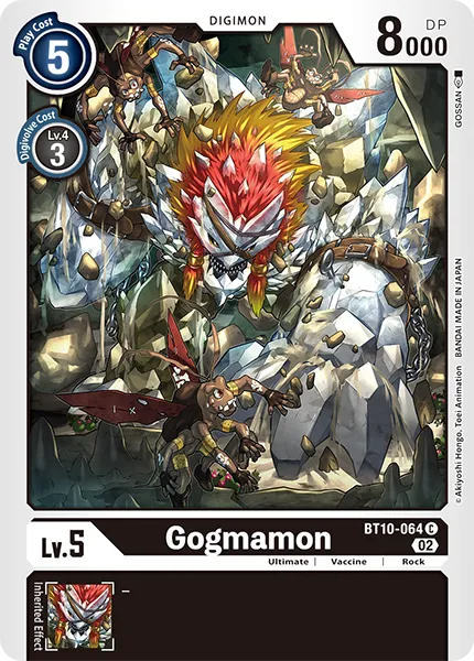 Gogmamon &mdash; Digimon Card Game card