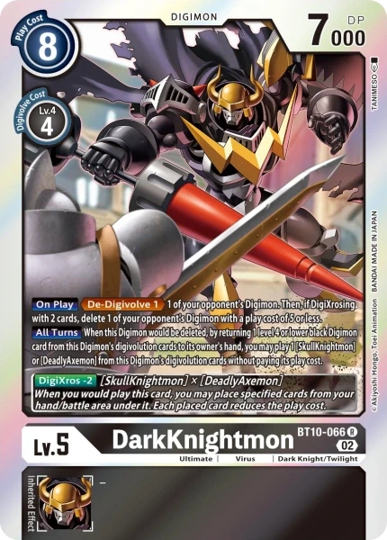 DarkKnightmon &mdash; Digimon Card Game card