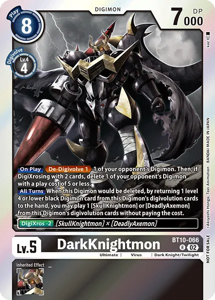 DarkKnightmon &mdash; Digimon Card Game card