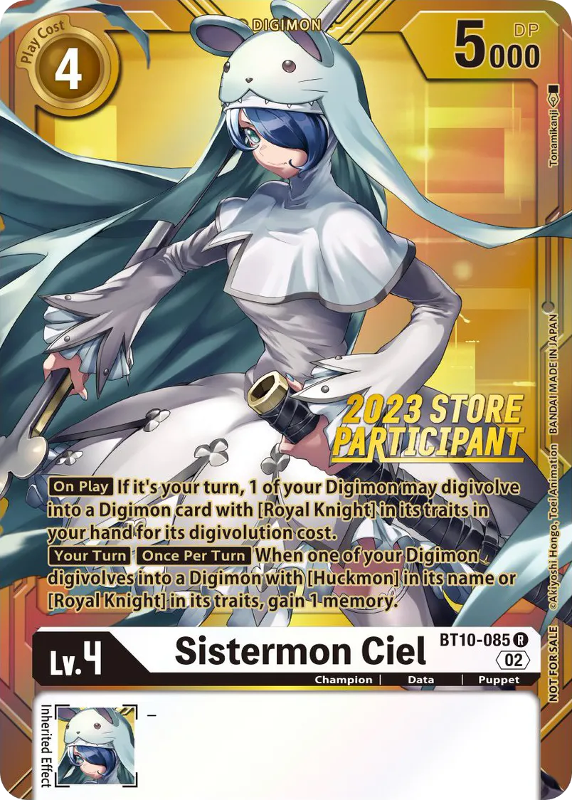 Sistermon Ciel &mdash; Digimon Card Game card