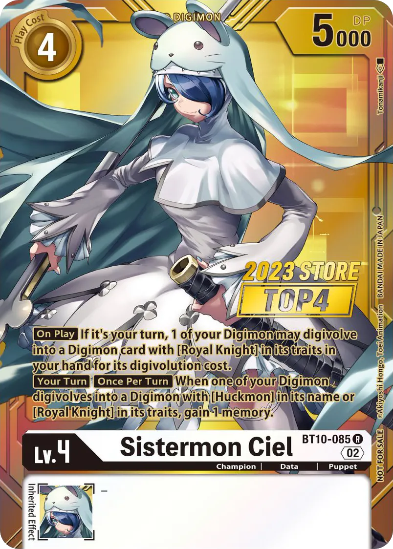 Sistermon Ciel &mdash; Digimon Card Game card