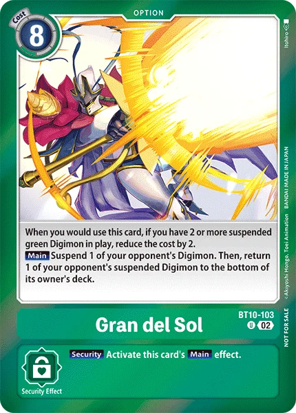 Gran del Sol &mdash; Digimon Card Game card