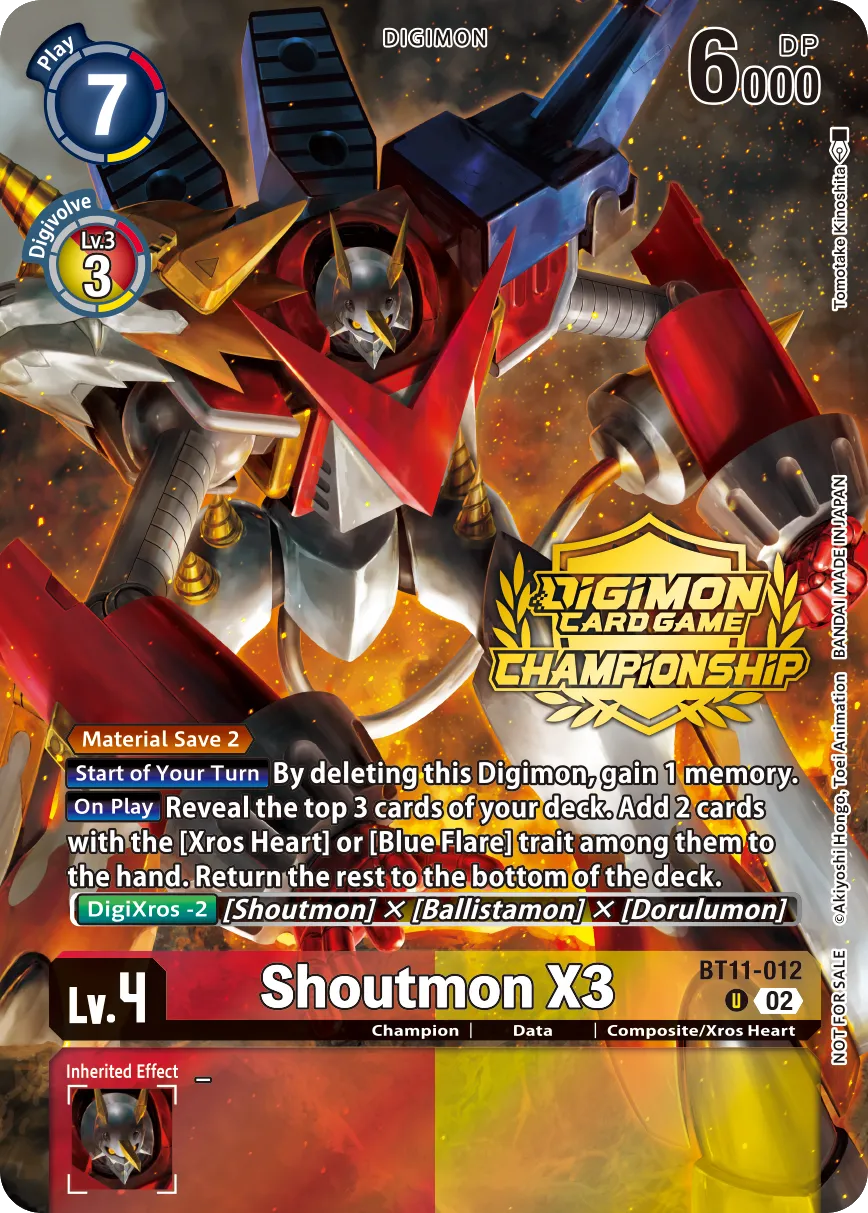 Agunimon &mdash; Digimon Card Game card