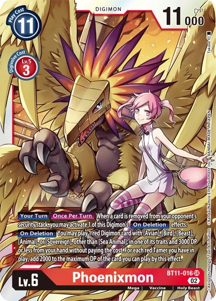 Phoenixmon &mdash; Digimon Card Game card