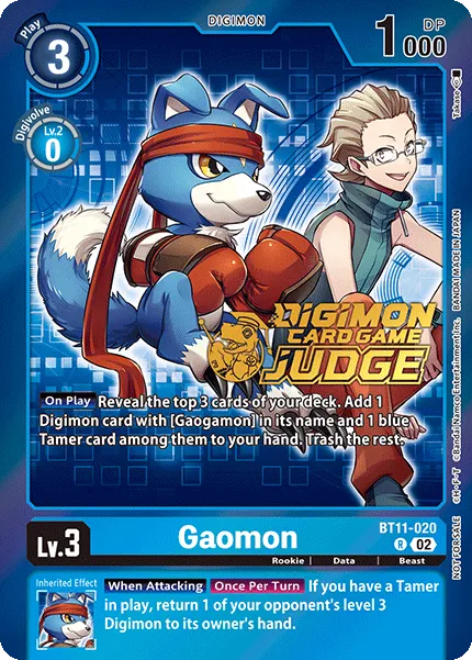 Gaomon &mdash; Digimon Card Game card