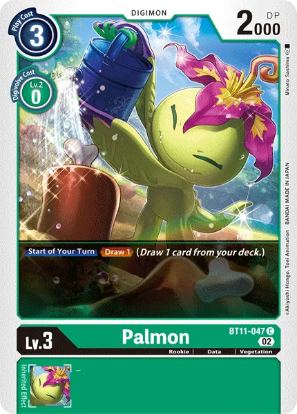 Palmon &mdash; Digimon Card Game card