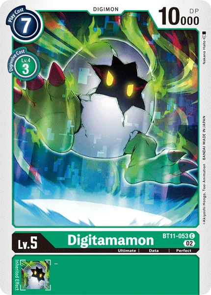 Digitamamon &mdash; Digimon Card Game card