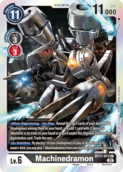 Machinedramon &mdash; Digimon Card Game card