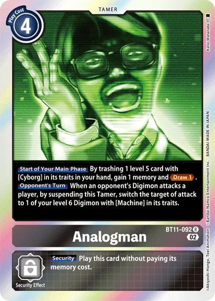 Analogman &mdash; Digimon Card Game card