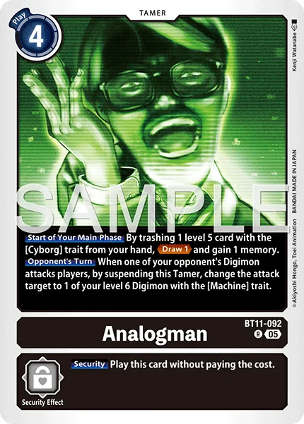 Analogman &mdash; Digimon Card Game card