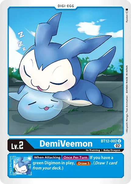 DemiVeemon &mdash; Digimon Card Game card