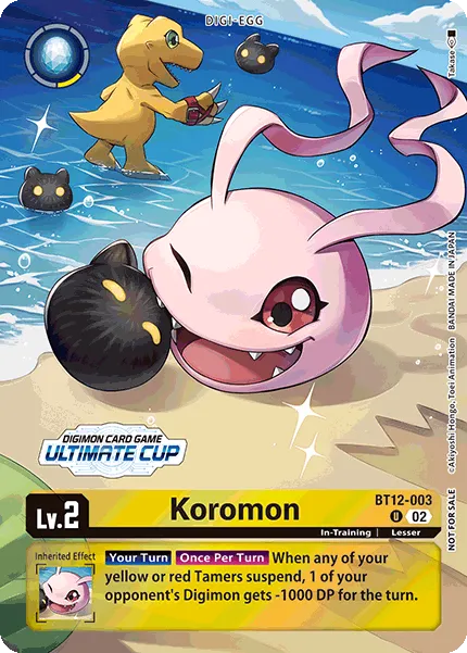 Koromon &mdash; Digimon Card Game card