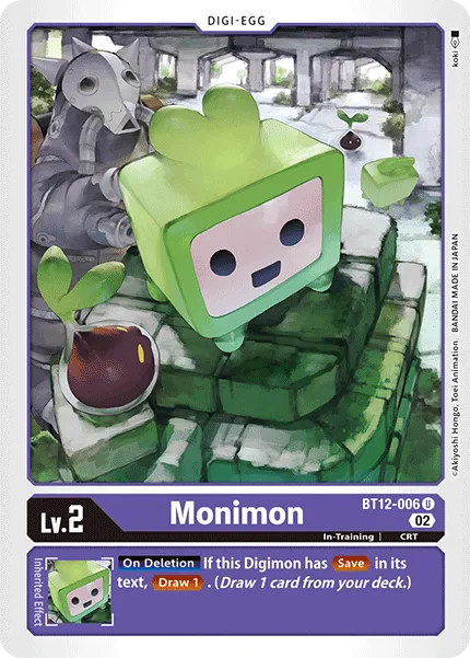Monimon &mdash; Digimon Card Game card