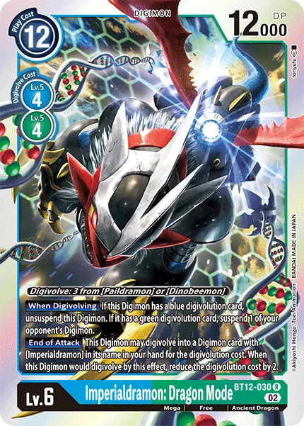 Imperialdramon: Dragon Mode &mdash; Digimon Card Game card