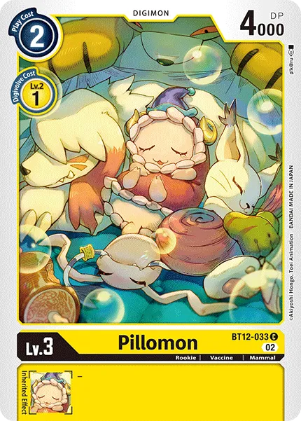 Pillomon &mdash; Digimon Card Game card