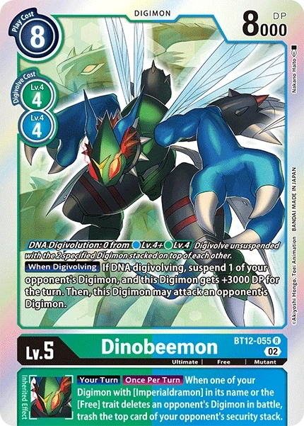 Dinobeemon &mdash; Digimon Card Game card