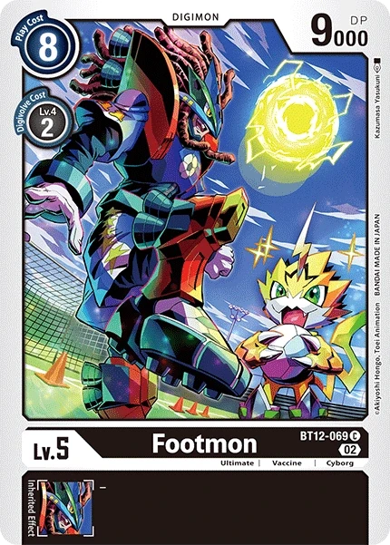 Footmon &mdash; Digimon Card Game card