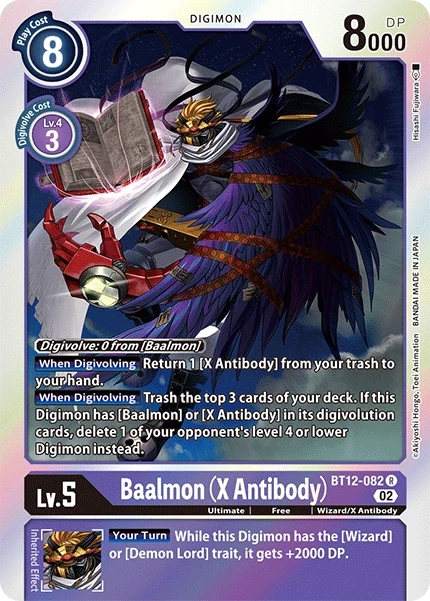 Baalmon (X Antibody) &mdash; Digimon Card Game card