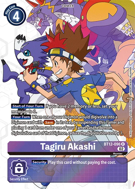 Tagiru Akashi &mdash; Digimon Card Game card