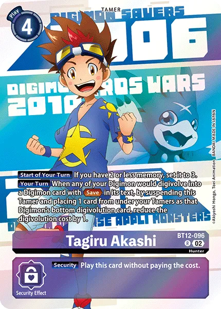 Tagiru Akashi &mdash; Digimon Card Game card