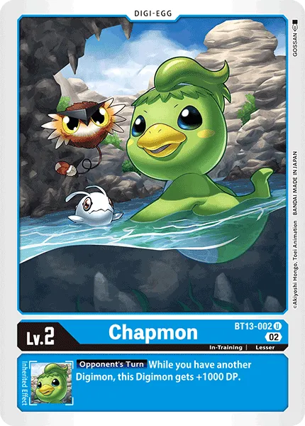 Chapmon &mdash; Digimon Card Game card