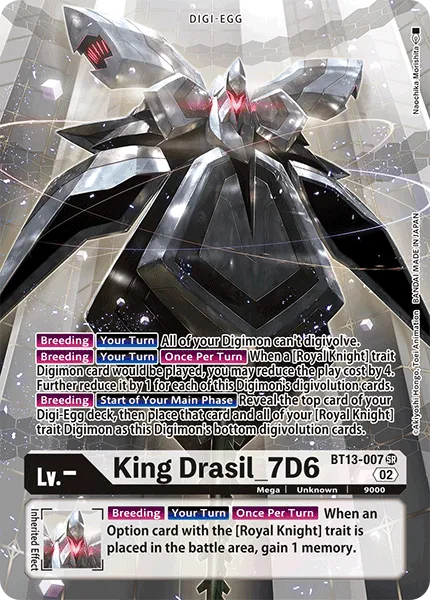 King Drasil_7D6 &mdash; Digimon Card Game card