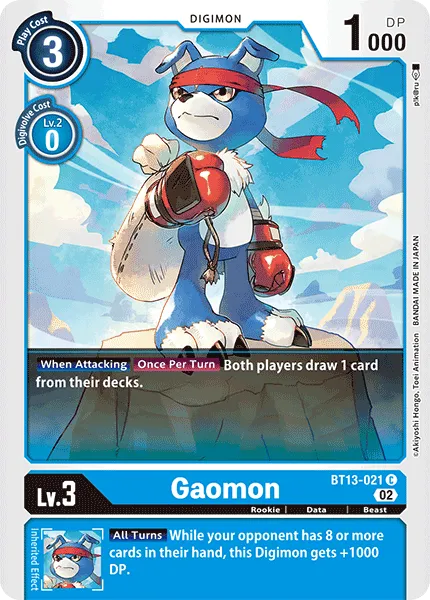 Gaomon &mdash; Digimon Card Game card