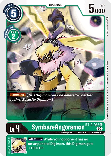 SymbareAngoramon &mdash; Digimon Card Game card