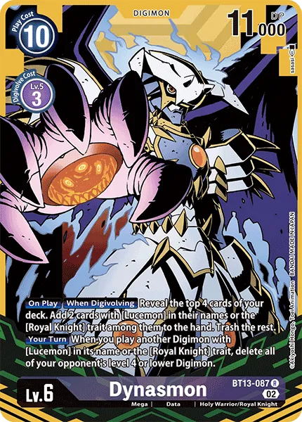 Dynasmon &mdash; Digimon Card Game card